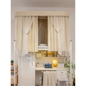 레이스 침대 커튼 공주 안방 트윈 코튼 거즈 베이스 스탠드 텐트 모기 80x165x150