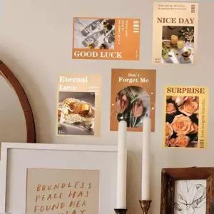 모음 감성엽서 컬러 엽서 로맨틱 타운 장소 사진엽서 촬 여행 로맨스 배경엽서모음