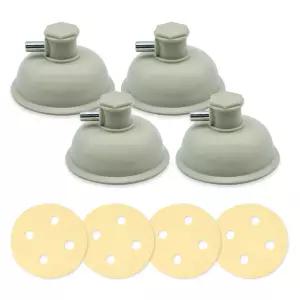 스트라텍 간섭파 도자컵(암) 6.5cm 1조(4개)+A타입 간섭파 스펀지 원형(구멍있음) 6.5cm 1조(4개)