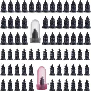 타이어 플러그에 Opvixi 나사 70개 수리 고무 못 키트 플러그 자동차 오토바이 트럭 트랙터 펑크 수리용