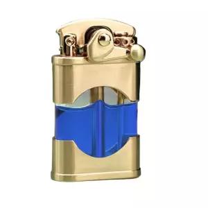 투명 라이터  등유 기름 업소용 선물 특이한 메탈 레트로 보이는