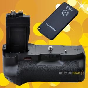 멀티 파워 수직 배터리 그립, 적외선 리모컨 포함, 캐논 호환호환 EOS 550D(Rebel T2i) 600D(T3i) 650D (T4
