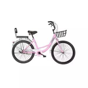 바구니 자전거 24인치 출퇴근 성인 경량 여자 클래식 통근용 복고풍
