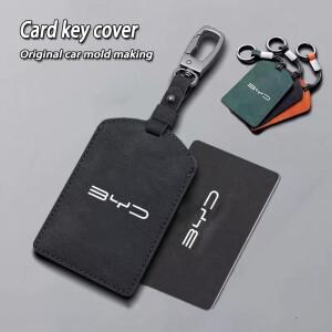 BYD 아토 3 E6 위안 송 I3 S7 E5 E2 당 F3 청 E1 E3 E9 S8 용 키 카드 홀더 자동차 리모컨 보호 커버 액세