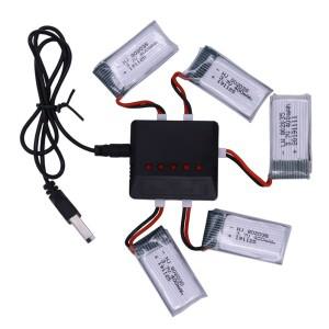 3.7V 400mAh 802535 X4 H107 H31 KY101 E33C U816A V252 H6C RC 쿼드콥터 드론 예비 부품 35C용 Lipo 배터