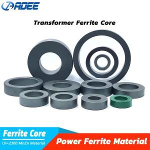 교체용 PC40 대형 파워 토로이달 코어 Ui=2300 Mn-zn 링 소프트 트랜스포머 페라이트