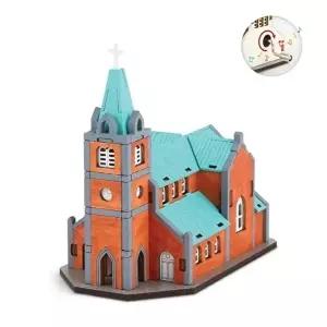 DIY 조립 명동성당 오르골 (KYR-WB8D603)