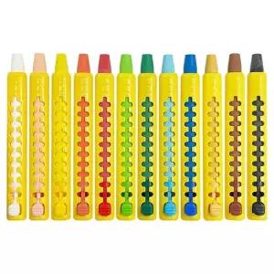 ToB 12색 크레파스 유아 어린이집 크레용 놀이