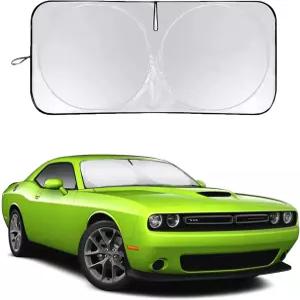 2019-2024 닷지 챌린저 쿠페 SRT 헬캣 레디 GT RT TA 와이드바디 SXT 스캣 팩 윈드쉴드 커버 선바이저 실드