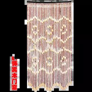 우드 비즈 커튼 문발 통로 실내 원목 파티션 인테리어 가림막