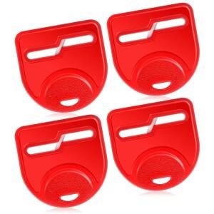 A03F-미니 소형 핸드 헬드 4피스 세트 가위 샤프너 도구 수리 용 희미한 블레이드 패브릭 헤어 샤프닝