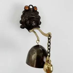주물 뚜꺼비 간접타종 문종 수작업 도어벨 풍경종 (KYR-WC7A343)