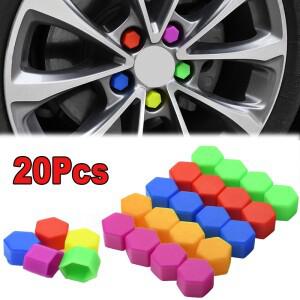 자동차 타이어 휠 허브 커버 범용 방진 보호 캡 실리콘 볼트 외부 액세서리 19mm 21mm