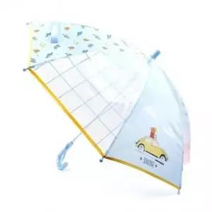 (사이즈-색상 50X8-블루)모모앨리 어린이 우산 초등 우산 아동 장우산 50cm