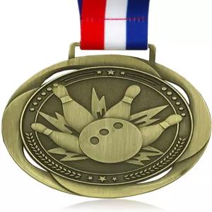 YUJUE 볼링 - 3.34인치 와이드 챔피언십 토너먼트 파티 클럽 또는 축하 기념품을 위한 트로피