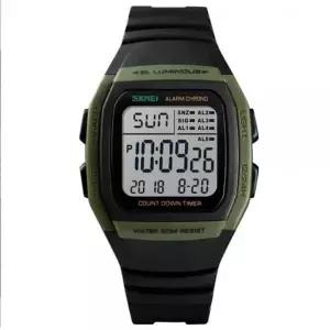 [에이치플러스몰]bns 알람 5개 학생 군인 방수 전자 심플 가벼운 손목 시계