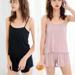 라일리여성언더웨어 Rly 커플잠옷 반바지 편한 나시 여성잠옷셋트 여자홈