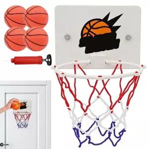 소형 흡착식 농구대 게임 드릴 필요 없는 어린이용 농구 게임 남아 여아 운동 가정 및 교실용