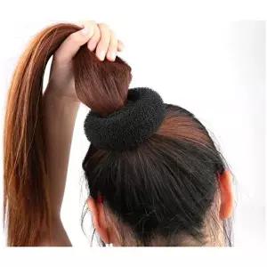 도넛 똥 링 당고 헤어 스타일 올림 머리 매직-WFIZU2N