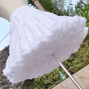 샤크팡 풍성한 투투 페티 패티 원 속치마 망사 볼륨업 미니 공주 치마