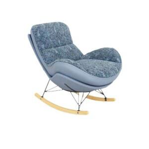 샤크팡 무중력 스윙체어 편안한 싱글 화이트 암체어 소파 안락의자 흔들의자 엔틱 HARU