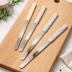 [포텐시아]하코야 마블 파인 세라 나이프 롱사이즈 15cm/과도 빵칼 김밥칼