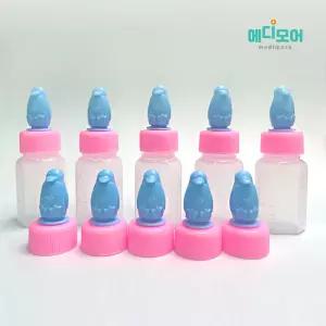 베이비플라넷 프리미엄 약병 12CC/펭귄 100개 PE 말랑이 아기 약병 약통 투약병 캐릭터 물약병