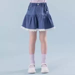 [아이러브제이] 트리니 레이스 데님 스커트 JYSSK09