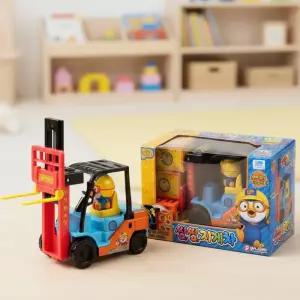 뽀로로 씽씽 지게차 중장비 자동차 미니카 역할놀이 탈것 운반차 프릭션 유아 기어 장난감