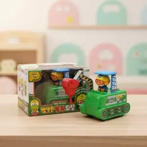 뽀로로 빌드 드릴 중장비 롤러 자동차 미니카 역할놀이 프릭션 로더 공사장 장난감 캐릭터