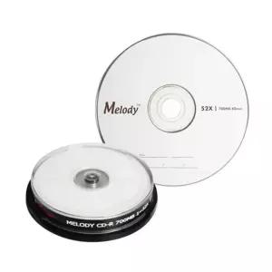 공CD CD-R 52배속 700MB 10장 공시디 CD 보관함 케이스 타입