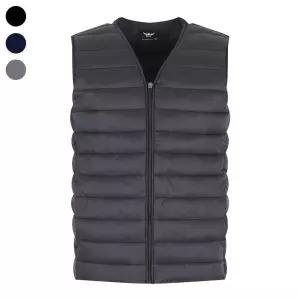 [리빌모아]남자 겨울 따뜻하고 가벼운 경량 패딩조끼 DD-L-VEP-W2DPDVT-702-검정