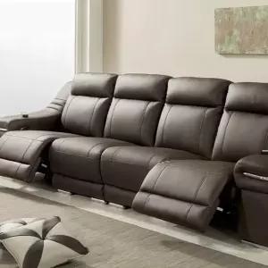 아도라퍼니처 프리미엄815 진동안마 리클라이너 4인 사이즈 우퍼스피커 컵홀더포함