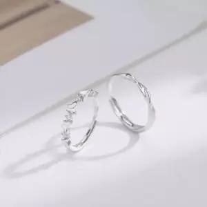 나비 커플링 발렌타인데이 꼬임 실버반지 ring ringse 패션반지 레이어드링 링반지 반지세트