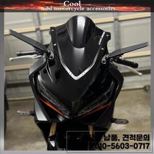 수정 된 오토바이 백미러 효성 GT650R Bajaj Pulsar 200 NS 용 윈드 윙 가능한 회전 사이드