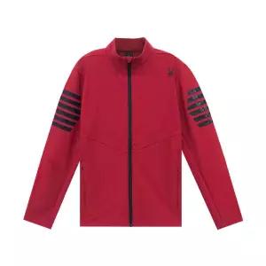 [스파이더]SPYDER 맨즈 라드패드 본딩 트리코트 셋업 집업 FM1SPJPCNFT201M-RED