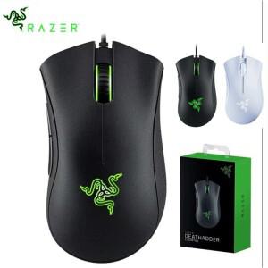 Razer DeathAdder 필수 유선 게이밍 마우스 6400DPI 5 독립 버튼 노트북 PC 게이머용