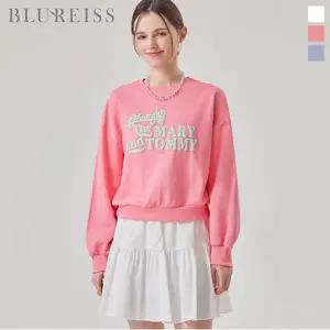 [블루레이스] 엠보프린팅 라운드넥 스 티셔츠_B6S1TS6610