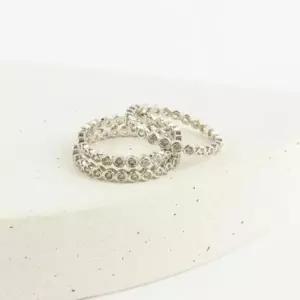 [다잇템] 여성 스톤 원형 원석 베이직 크리스탈 애플민트 반지_20513100_588872