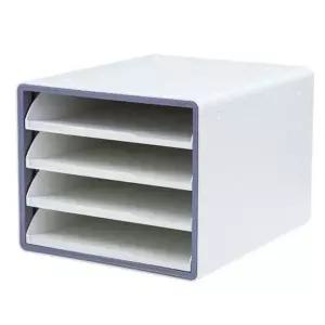 시스맥스 536LZH89 디럭스오픈형서류함 GR(290x340x240)