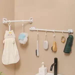 틈새걸이 압축봉 다용도 만능 미니봉 커튼봉 작은압축봉 길이조절압축봉