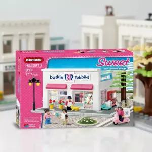 옥스포드 스위티 아이스크림가게 베스킨라빈스 블럭 블록 장난감 HS-33913 (717p)