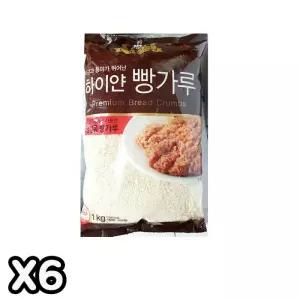 FK 하이얀빵가루(코알라 1k) X6