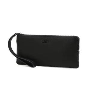 닥스 액세서리 26SS 블랙 로고장식 소가죽 미니클러치백 DBHO6E764BK