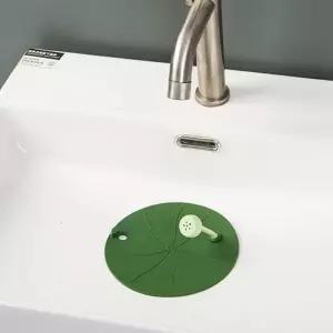 욕조트랩 하수구캡 화장실트랩 캡 욕실 하수구냄세제거 트랩 하수구트랩 연잎
