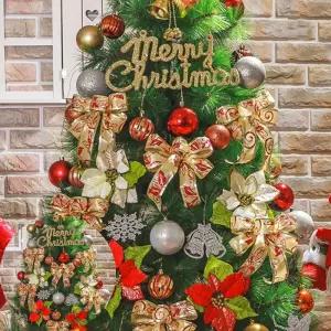 크리스마스츄리 데코용품 골드 레드 장식세트(150cm트리용)