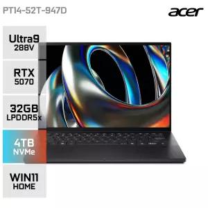 에이서 프레데터 트리톤 14 AI PT14-52T-947D 울트라9 288V RTX5070 고사양 게이밍 노트북 WIN11 32GB 4TB