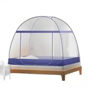 원터치 사각 모기장 텐트 침대 캠핑 180cm