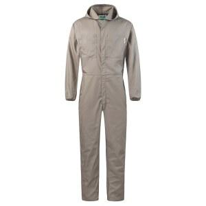 유키르티크 남성용 긴팔 지퍼 프론트 커버올 경량 작업 메카닉 오버롤 점프슈트 후드 포함