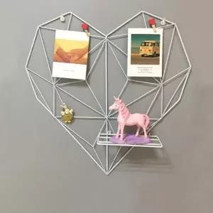 하트 포토월 인테리어 장식 네트망 벽걸이